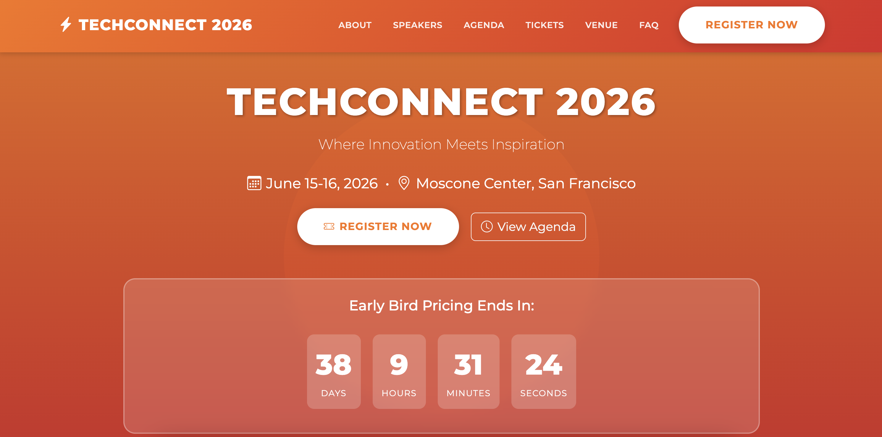 Event Promotion Page